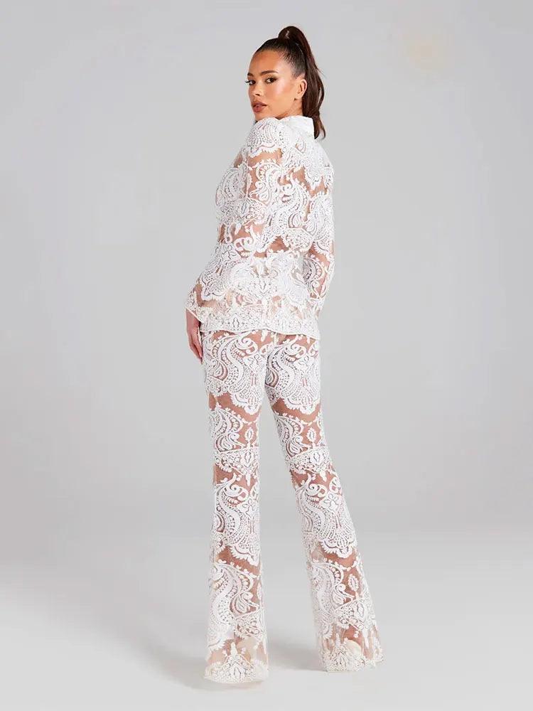 Asia Lace Pant Set - NOIRE X Label