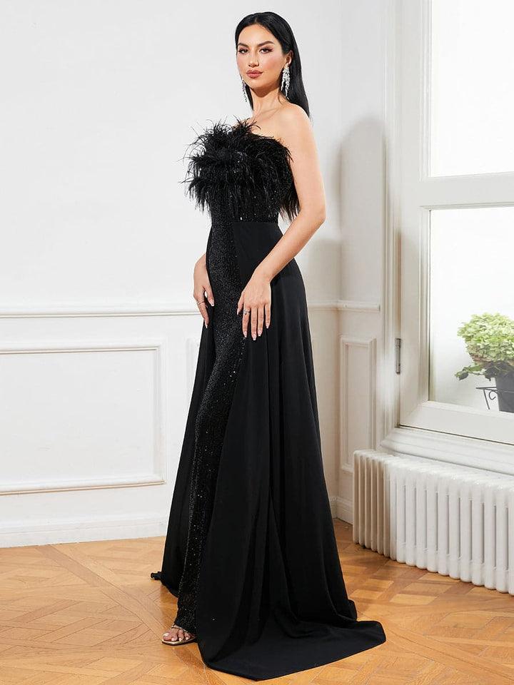 Nila Sequin Evening Gown - NOIRE X Label