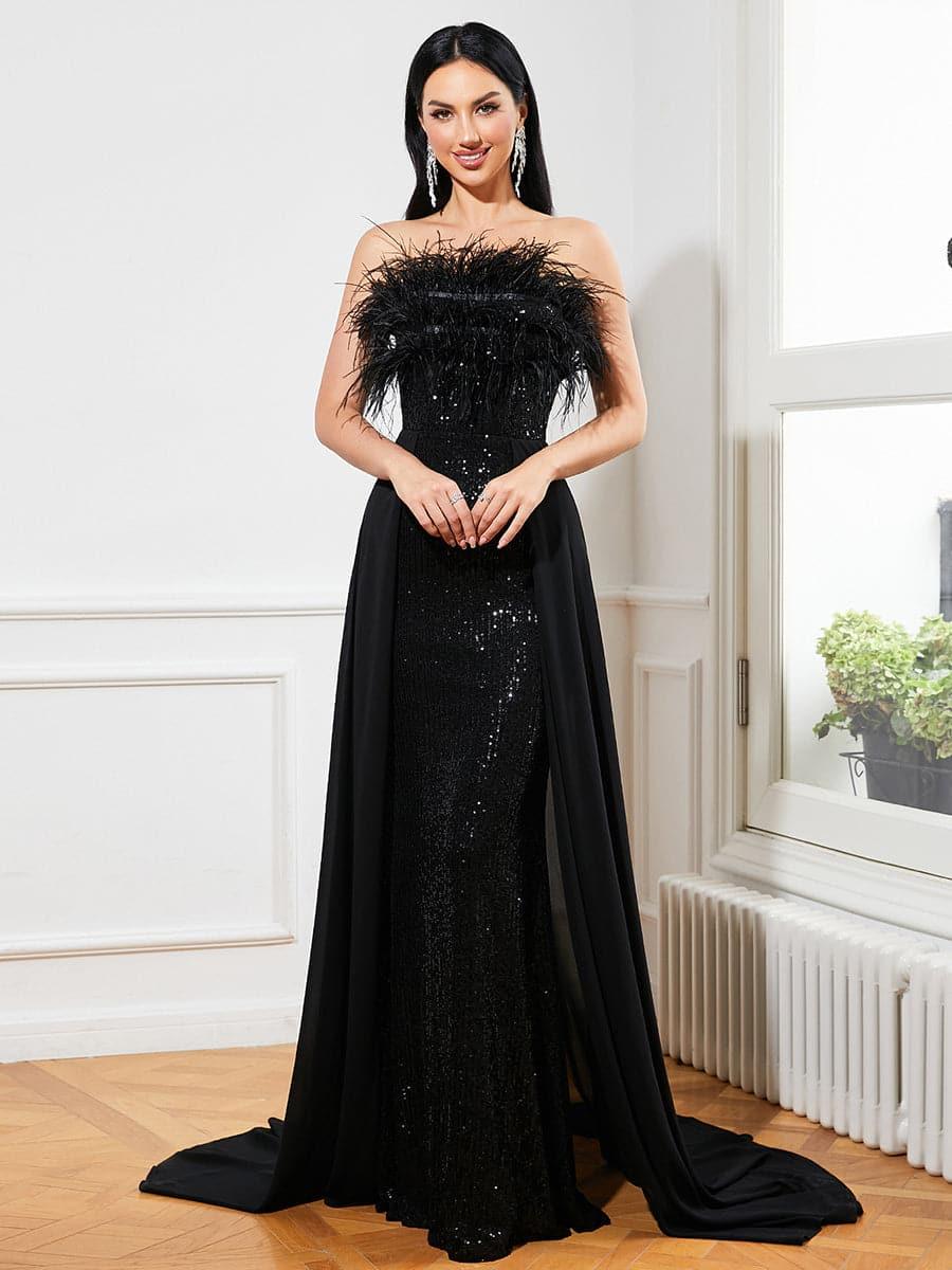 Nila Sequin Evening Gown - NOIRE X Label