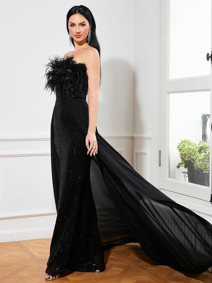 Nila Sequin Evening Gown - NOIRE X Label