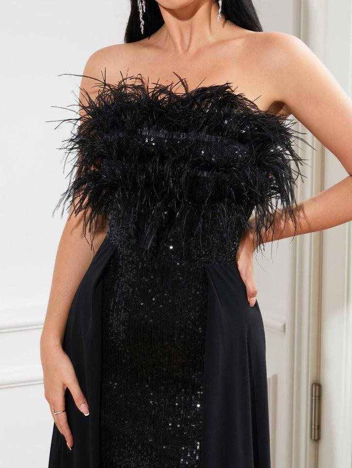 Nila Sequin Evening Gown - NOIRE X Label