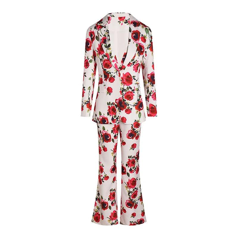 Nala Three Piece Floral Pant Set - NOIRE X Label