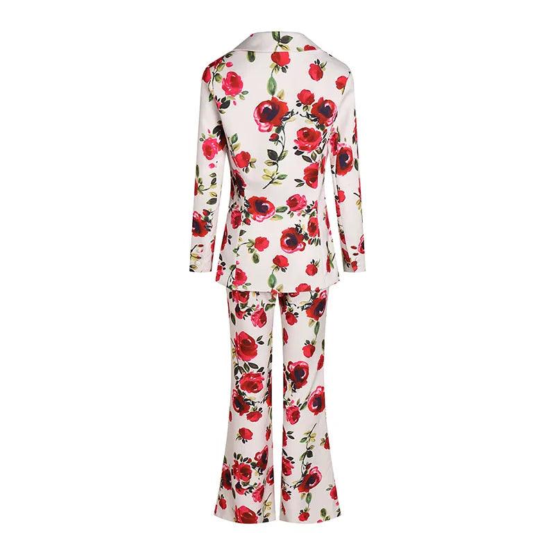 Nala Three Piece Floral Pant Set - NOIRE X Label