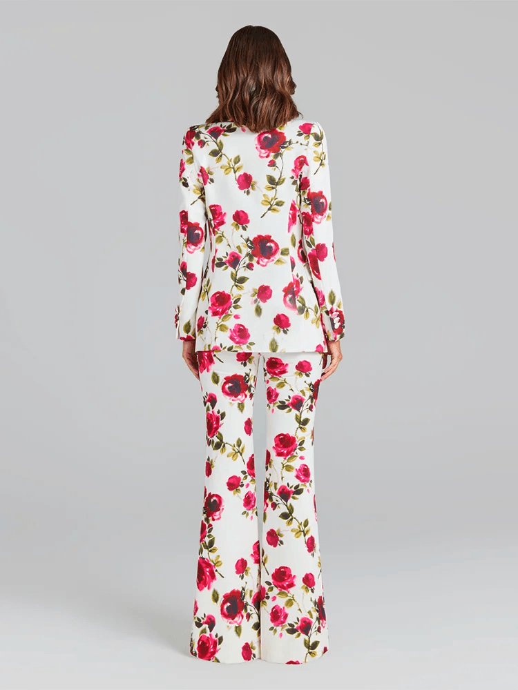 Nala Three Piece Floral Pant Set - NOIRE X Label