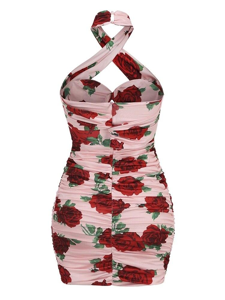 Zilla Floral Mini Dress - NOIRE X Label